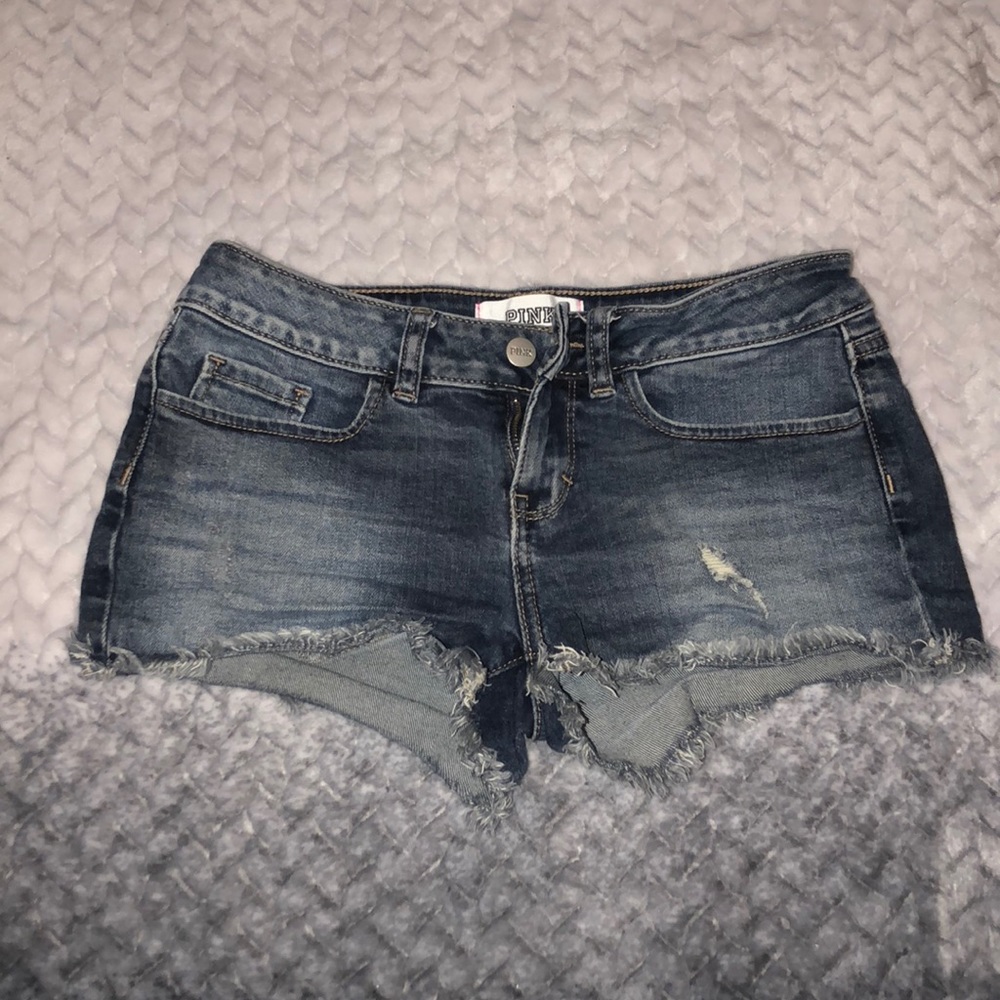 victoria secret denim shorts